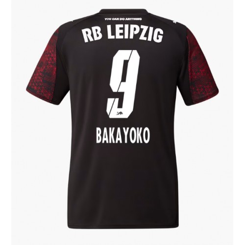 Stroje piłkarskie RB Leipzig Johan Bakayoko #9 Koszulka Trzeciej 2025-26 Krótki Rękaw